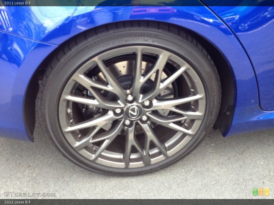 2011 Lexus IS F Wheel and Tire Photo #66458595