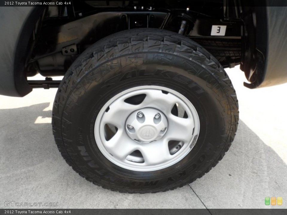2012 Toyota Tacoma Access Cab 4x4 Wheel and Tire Photo #66461127