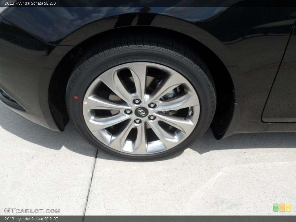 2013 Hyundai Sonata SE 2.0T Wheel and Tire Photo #66465492