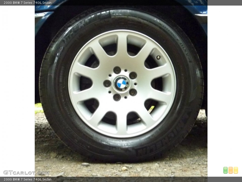 2000 BMW 7 Series 740iL Sedan Wheel and Tire Photo #66467076