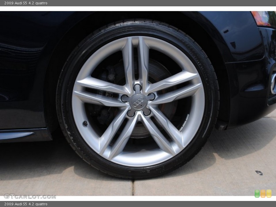 2009 Audi S5 4.2 quattro Wheel and Tire Photo #66468738