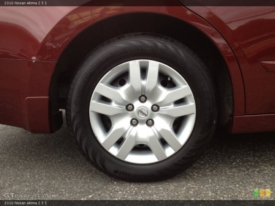 2010 Nissan Altima 2.5 S Wheel and Tire Photo #66474186