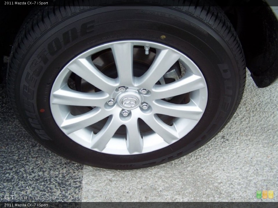 2011 Mazda CX-7 i Sport Wheel and Tire Photo #66481005