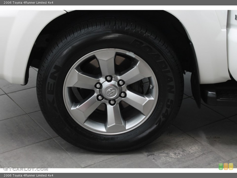 2006 Toyota 4Runner Limited 4x4 Wheel and Tire Photo #66483375