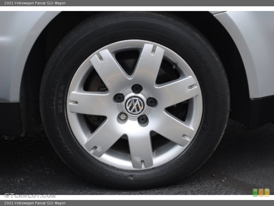 2001 Volkswagen Passat GLX Wagon Wheel and Tire Photo #66500841