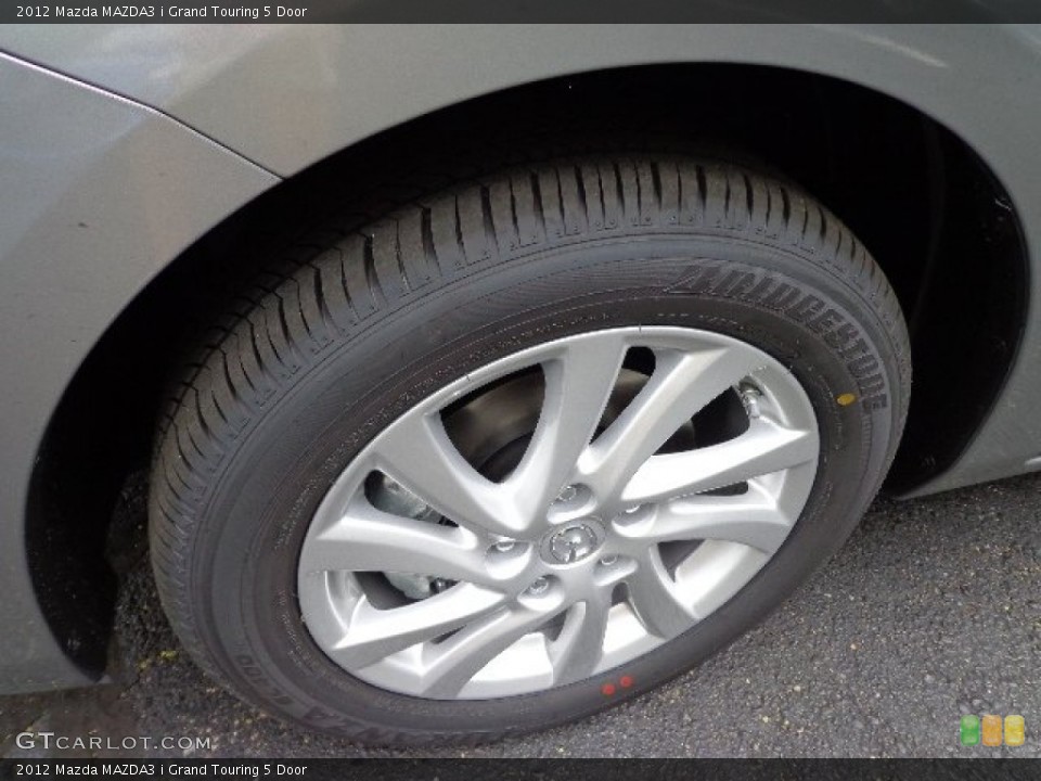 2012 Mazda MAZDA3 i Grand Touring 5 Door Wheel and Tire Photo #66503676