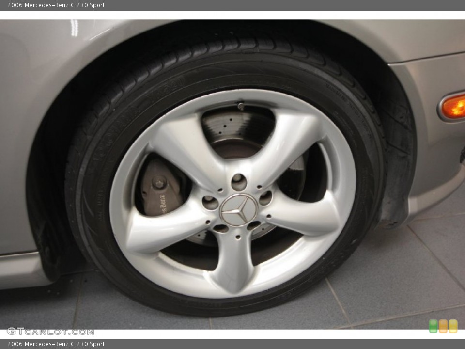 2006 Mercedes-Benz C 230 Sport Wheel and Tire Photo #66508251