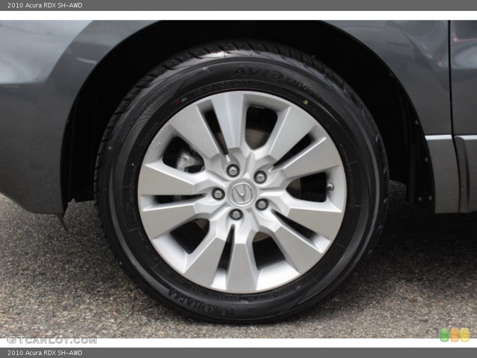 2010 Acura RDX SH-AWD Wheel and Tire Photo #66509796