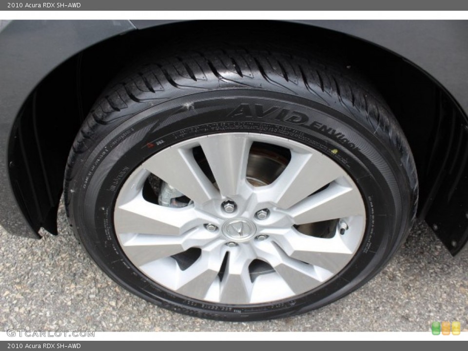 2010 Acura RDX SH-AWD Wheel and Tire Photo #66509807