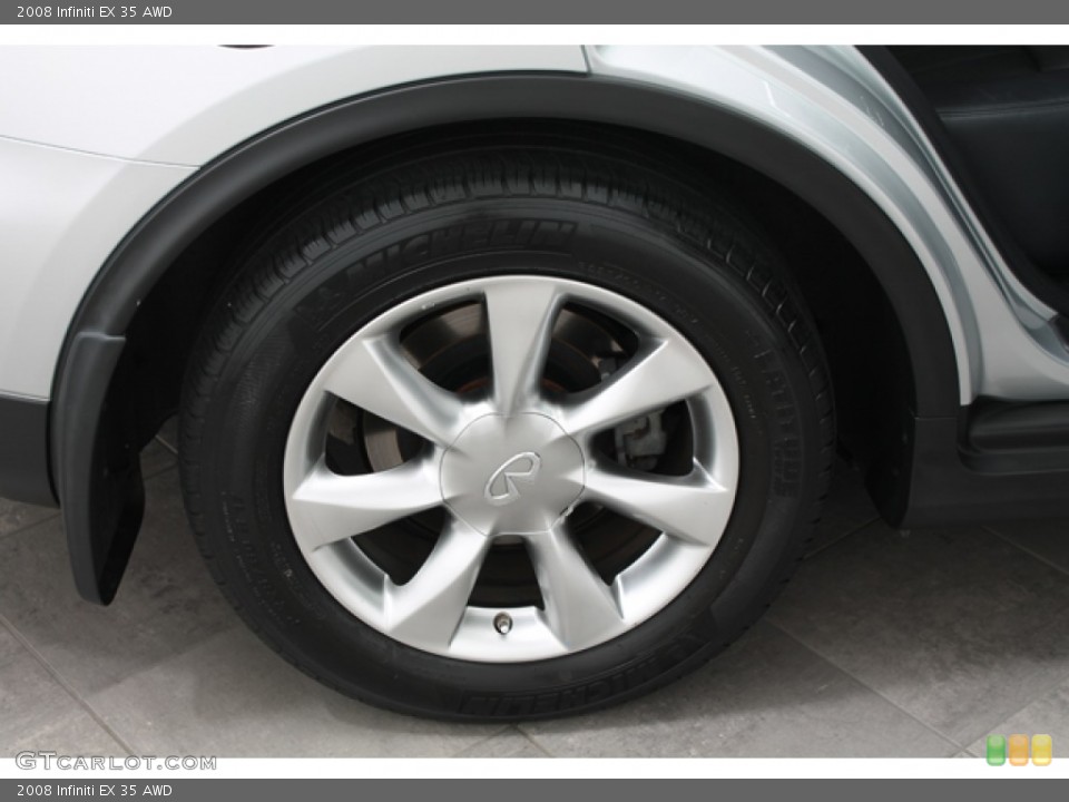 2008 Infiniti EX 35 AWD Wheel and Tire Photo #66510699