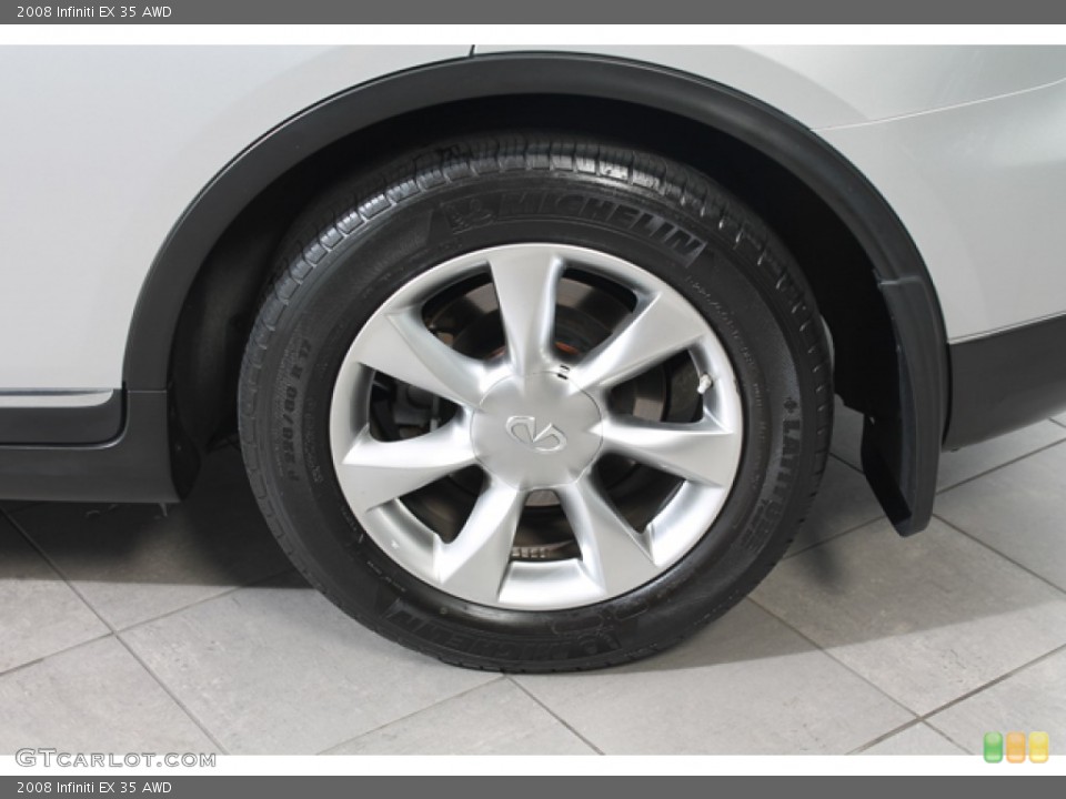 2008 Infiniti EX 35 AWD Wheel and Tire Photo #66510714
