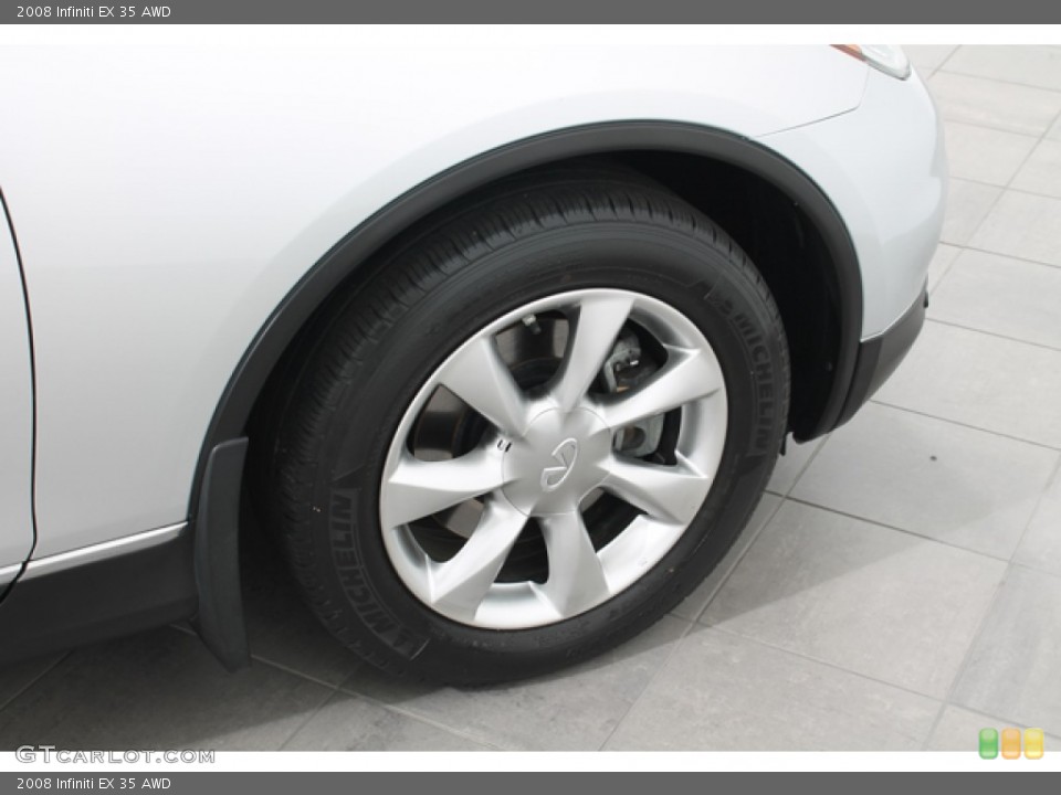 2008 Infiniti EX 35 AWD Wheel and Tire Photo #66510723