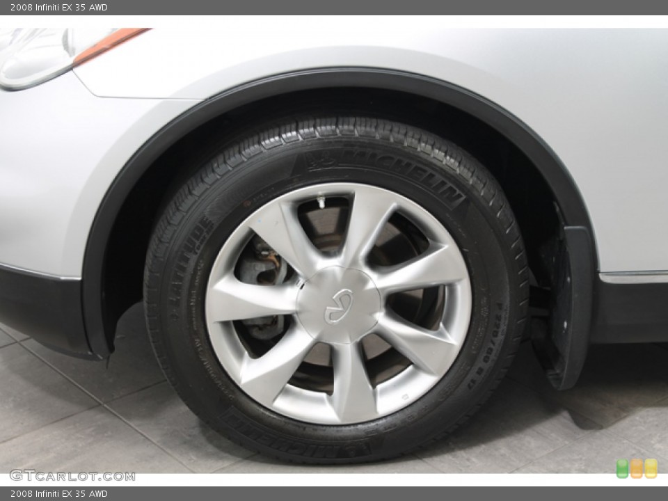 2008 Infiniti EX 35 AWD Wheel and Tire Photo #66510732