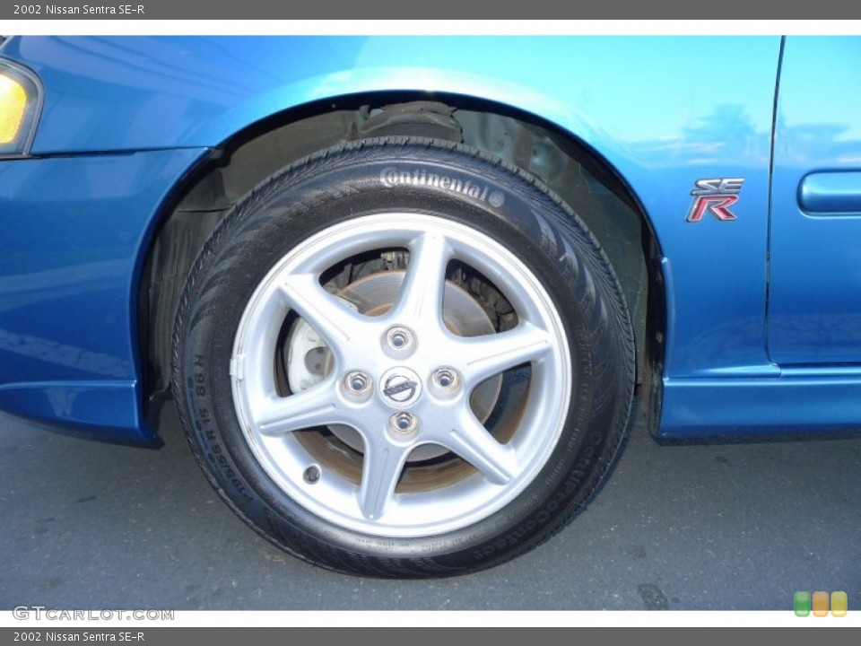 2002 Nissan Sentra SE-R Wheel and Tire Photo #66516831