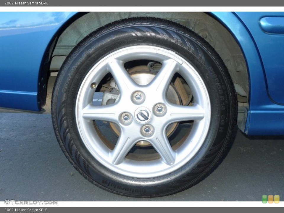 2002 Nissan Sentra SE-R Wheel and Tire Photo #66516849