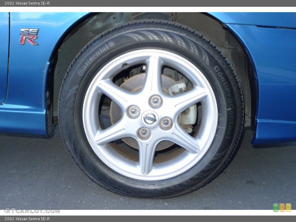 2002 Nissan Sentra SE-R Wheel and Tire Photo #66516858