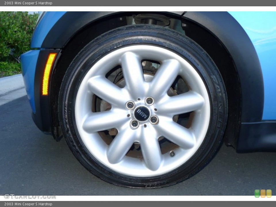 2003 Mini Cooper S Hardtop Wheel and Tire Photo #66517077