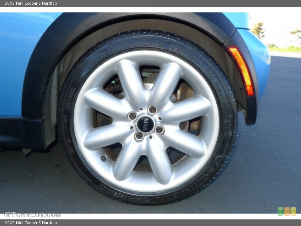 2003 Mini Cooper S Hardtop Wheel and Tire Photo #66517083