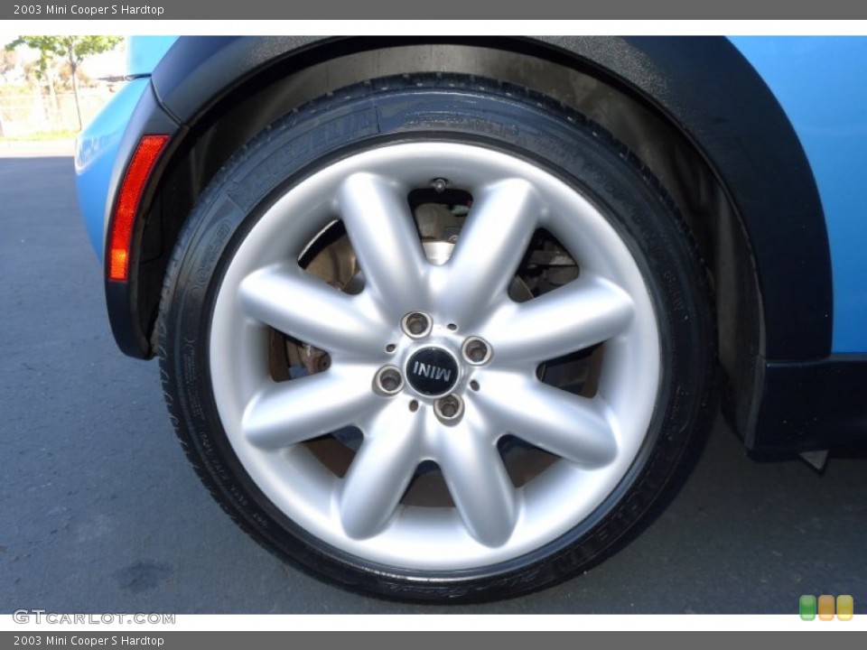 2003 Mini Cooper S Hardtop Wheel and Tire Photo #66517092