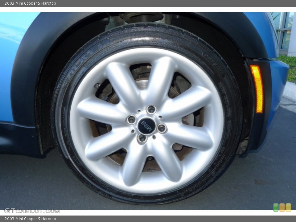 2003 Mini Cooper S Hardtop Wheel and Tire Photo #66517095