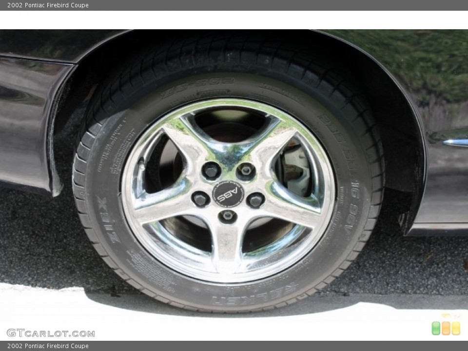 2002 Pontiac Firebird Coupe Wheel and Tire Photo #66532768