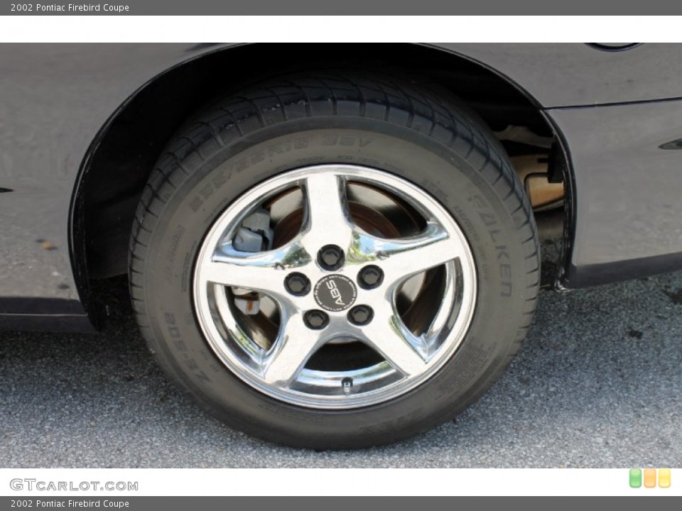 2002 Pontiac Firebird Coupe Wheel and Tire Photo #66532797