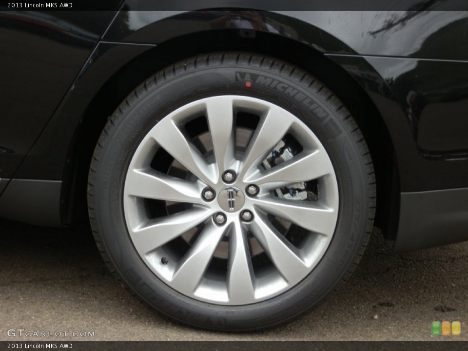 2013 Lincoln MKS AWD Wheel and Tire Photo #66533937