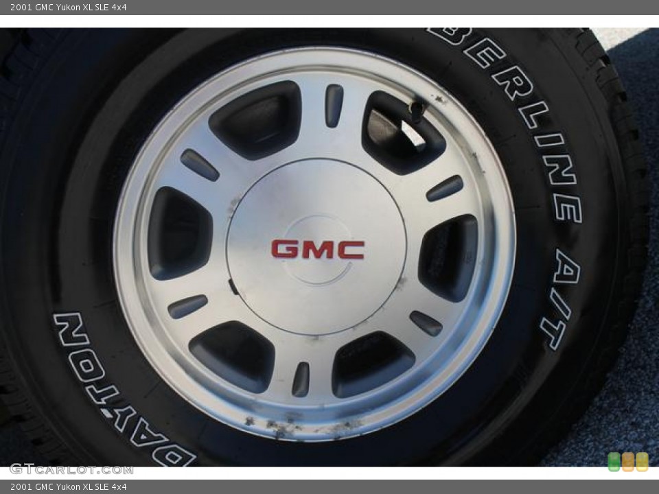 2001 GMC Yukon XL SLE 4x4 Wheel and Tire Photo #66534864
