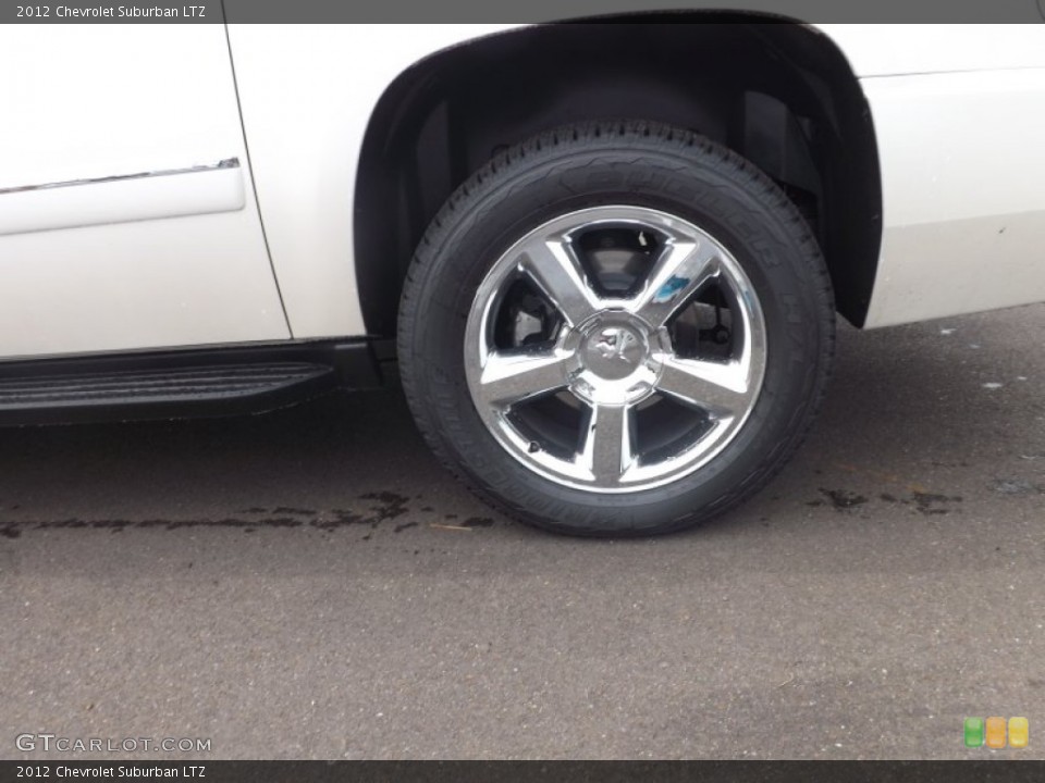 2012 Chevrolet Suburban LTZ Wheel and Tire Photo #66535794