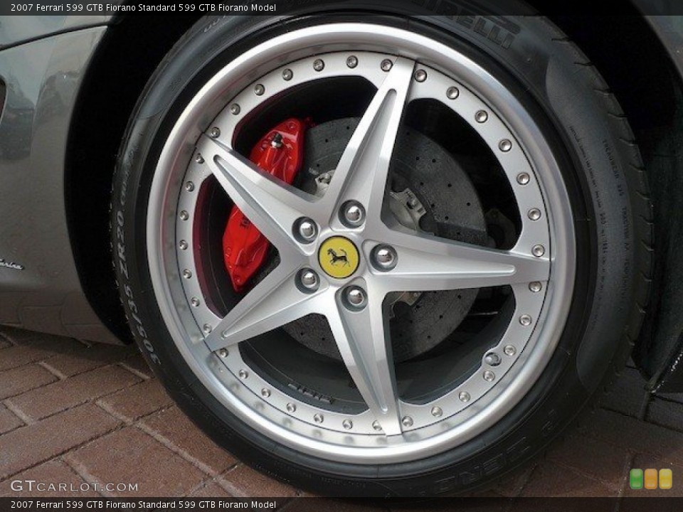 2007 Ferrari 599 GTB Fiorano  Wheel and Tire Photo #66536335
