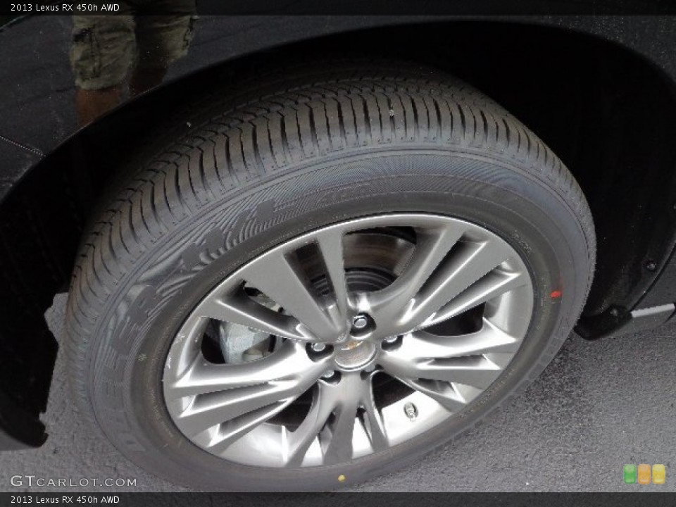 2013 Lexus RX 450h AWD Wheel and Tire Photo #66542052