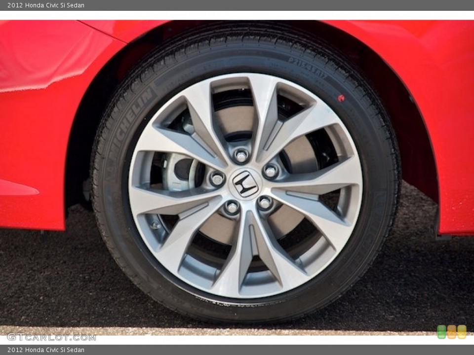 2012 Honda Civic Si Sedan Wheel and Tire Photo #66545439