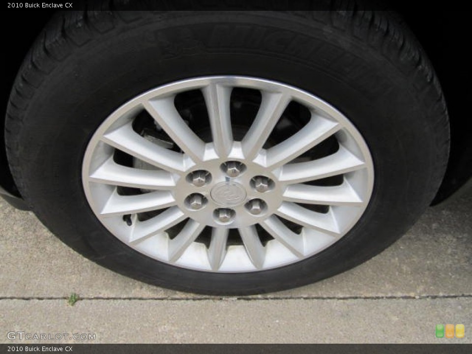 2010 Buick Enclave CX Wheel and Tire Photo #66550857