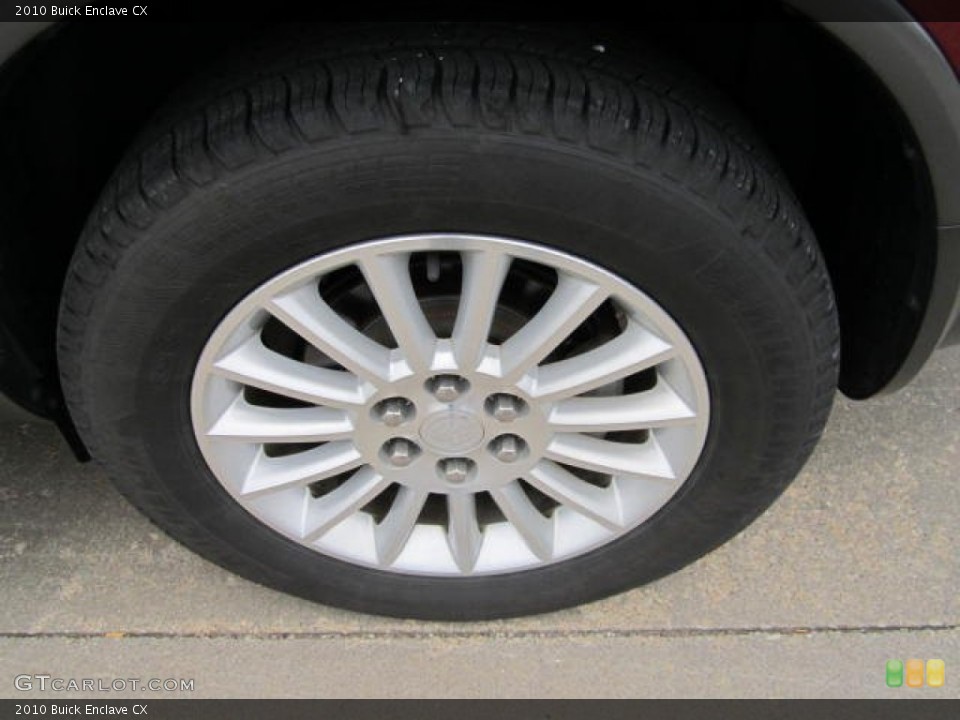 2010 Buick Enclave CX Wheel and Tire Photo #66550860