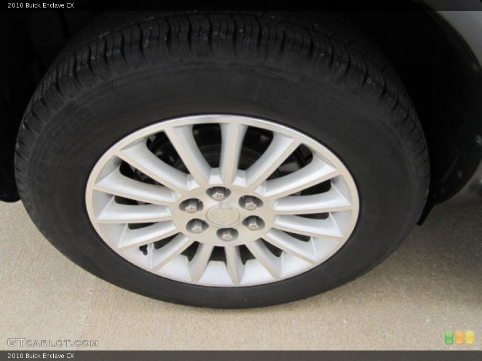 2010 Buick Enclave CX Wheel and Tire Photo #66550872
