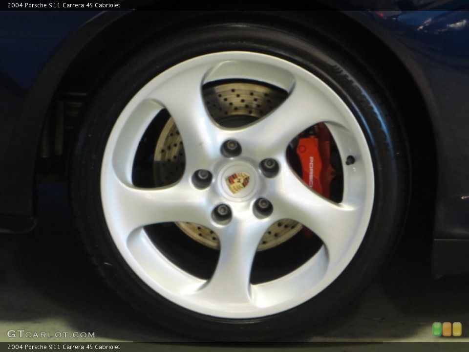 2004 Porsche 911 Carrera 4S Cabriolet Wheel and Tire Photo #66552310