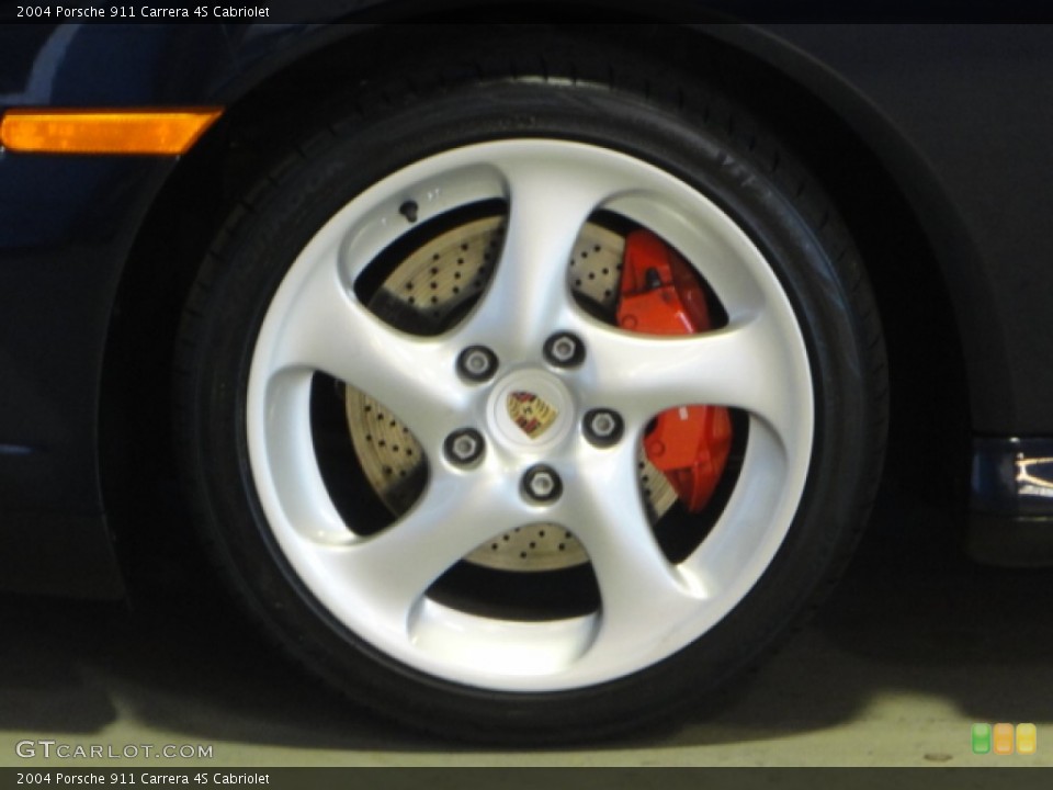 2004 Porsche 911 Carrera 4S Cabriolet Wheel and Tire Photo #66552319