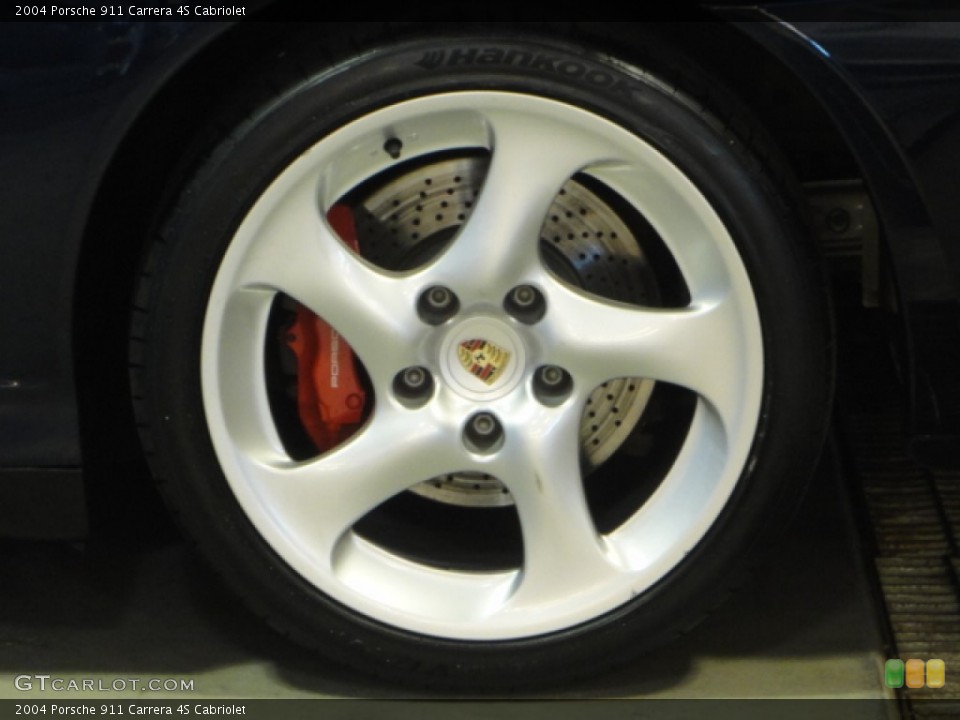 2004 Porsche 911 Carrera 4S Cabriolet Wheel and Tire Photo #66552322