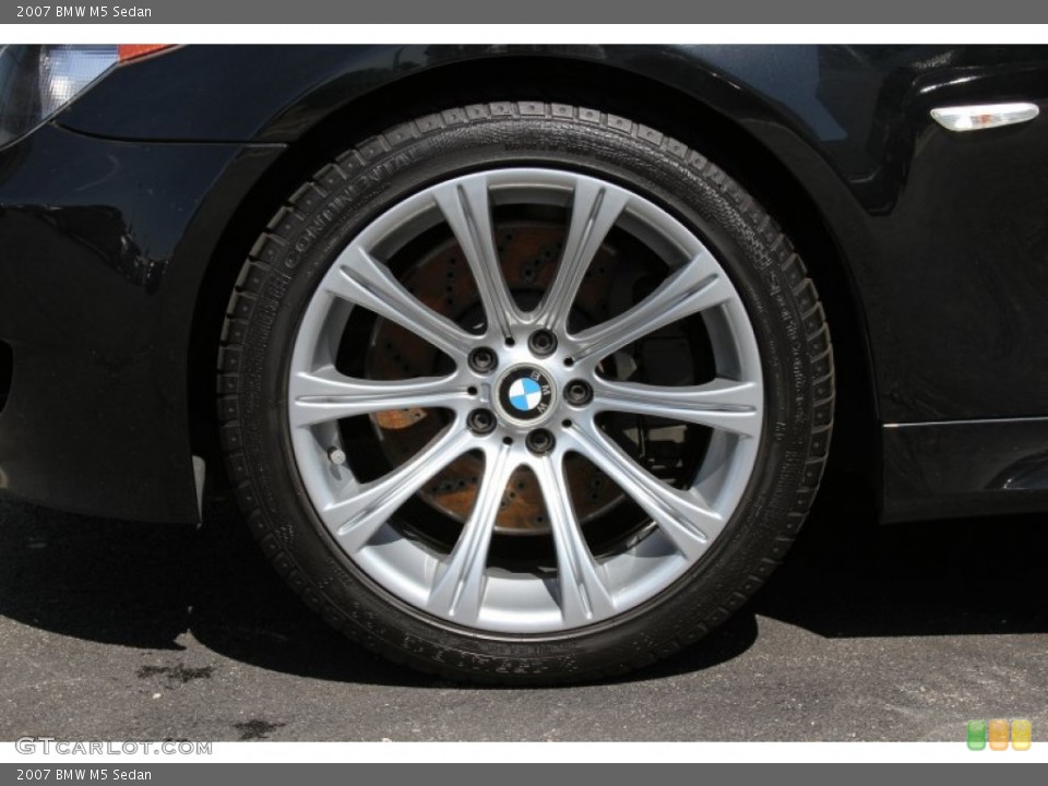 2007 BMW M5 Sedan Wheel and Tire Photo #66553303