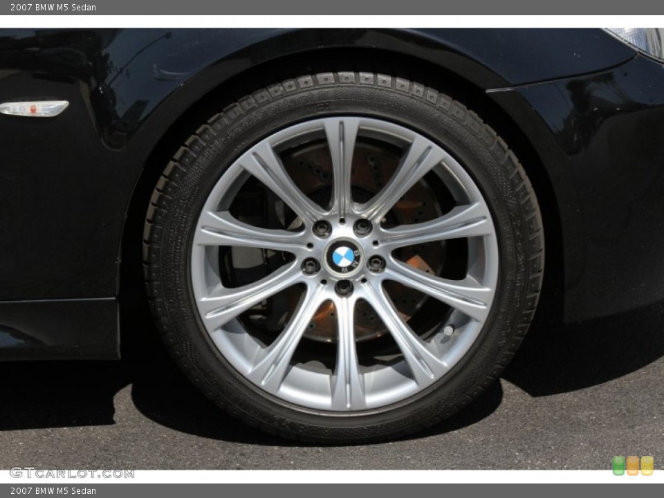 2007 BMW M5 Sedan Wheel and Tire Photo #66553309