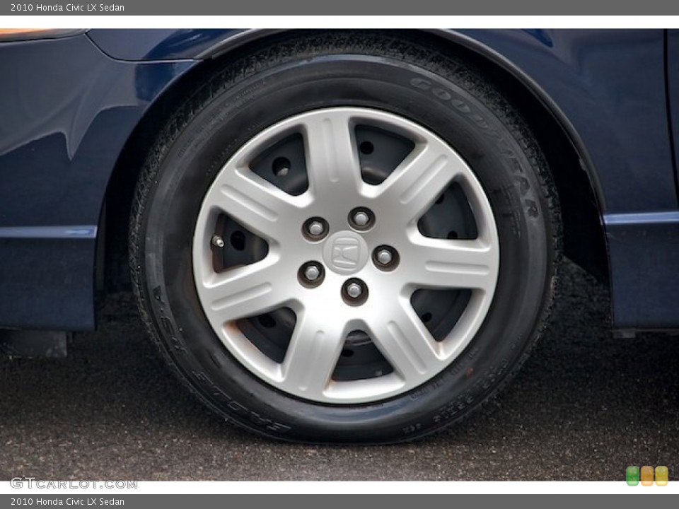 2010 Honda Civic LX Sedan Wheel and Tire Photo #66558042