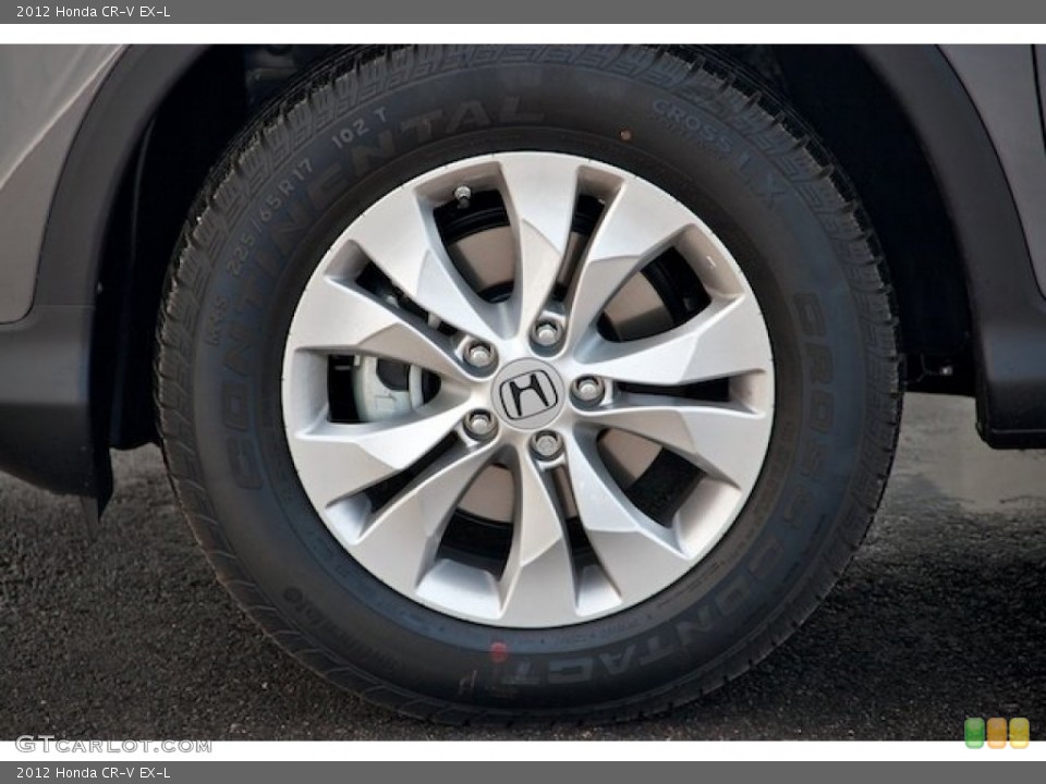 2012 Honda CR-V EX-L Wheel and Tire Photo #66559870