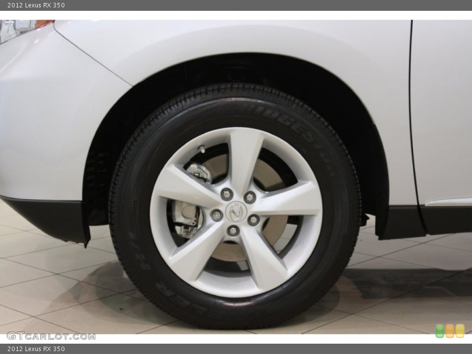 2012 Lexus RX 350 Wheel and Tire Photo #66560301