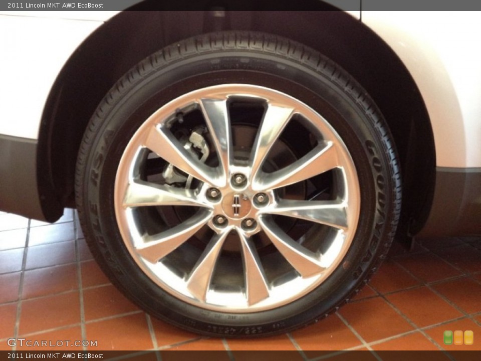 2011 Lincoln MKT AWD EcoBoost Wheel and Tire Photo #66563964