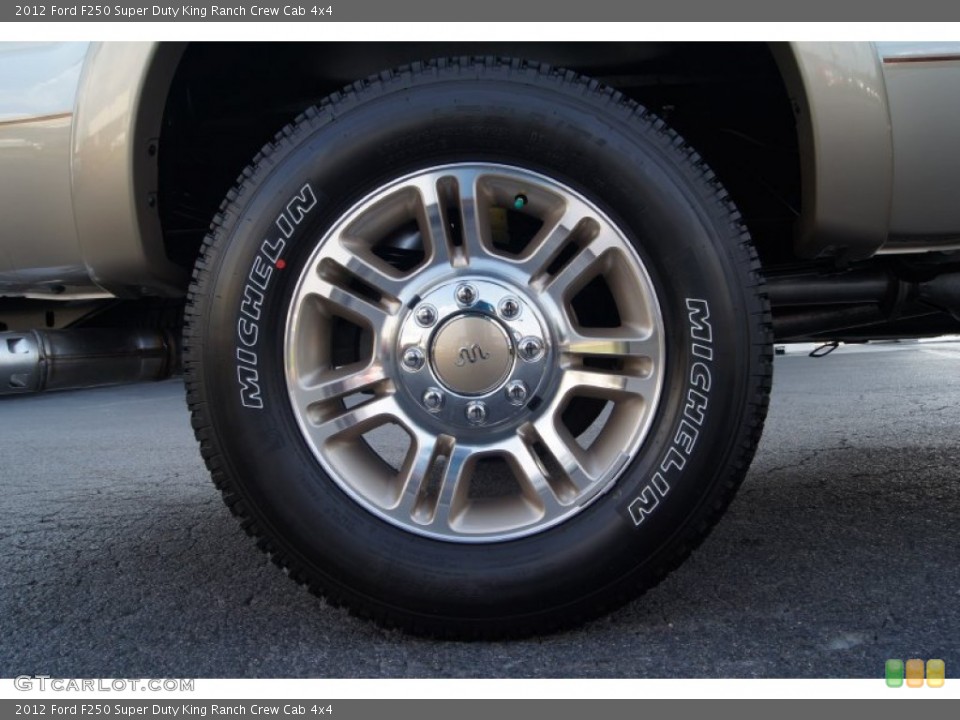 2012 Ford F250 Super Duty King Ranch Crew Cab 4x4 Wheel and Tire Photo #66567744