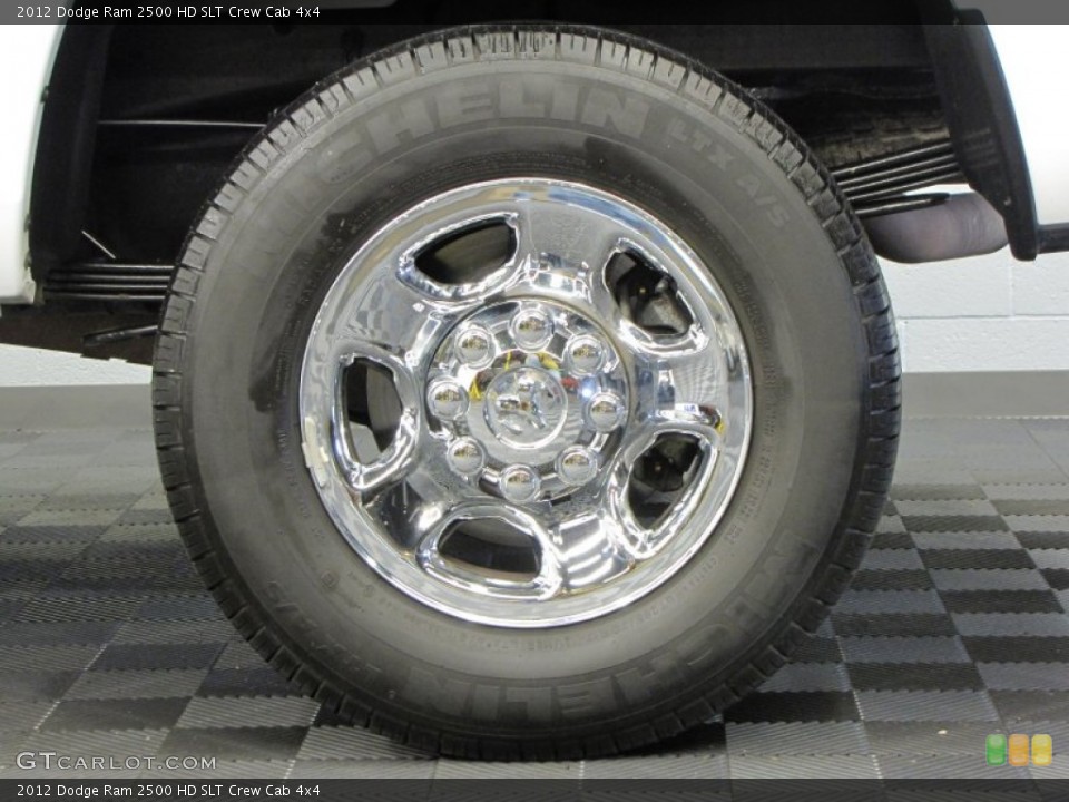 2012 Dodge Ram 2500 HD SLT Crew Cab 4x4 Wheel and Tire Photo #66568593