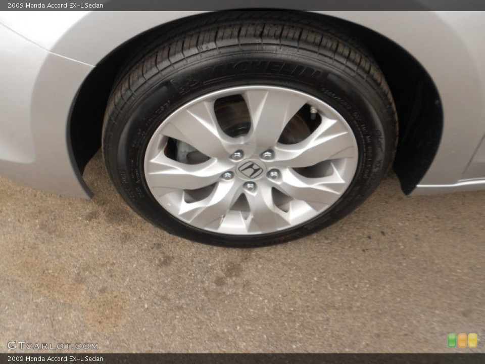 2009 Honda Accord EX-L Sedan Wheel and Tire Photo #66569400