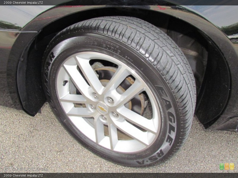 2009 Chevrolet Impala LTZ Wheel and Tire Photo #66580067