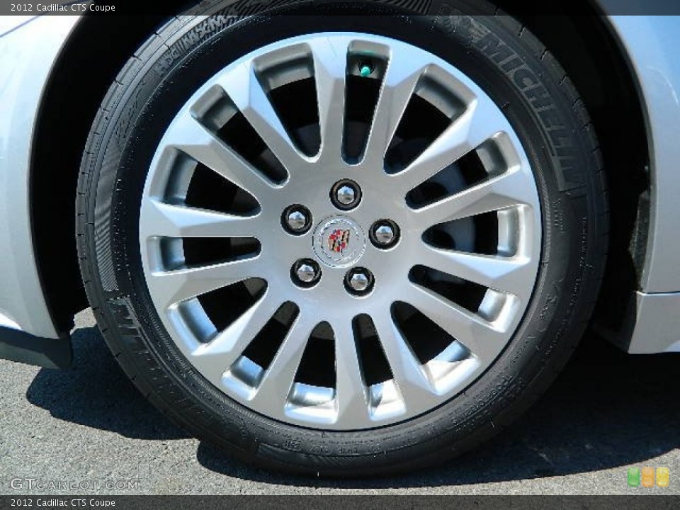 2012 Cadillac CTS Coupe Wheel and Tire Photo #66582383