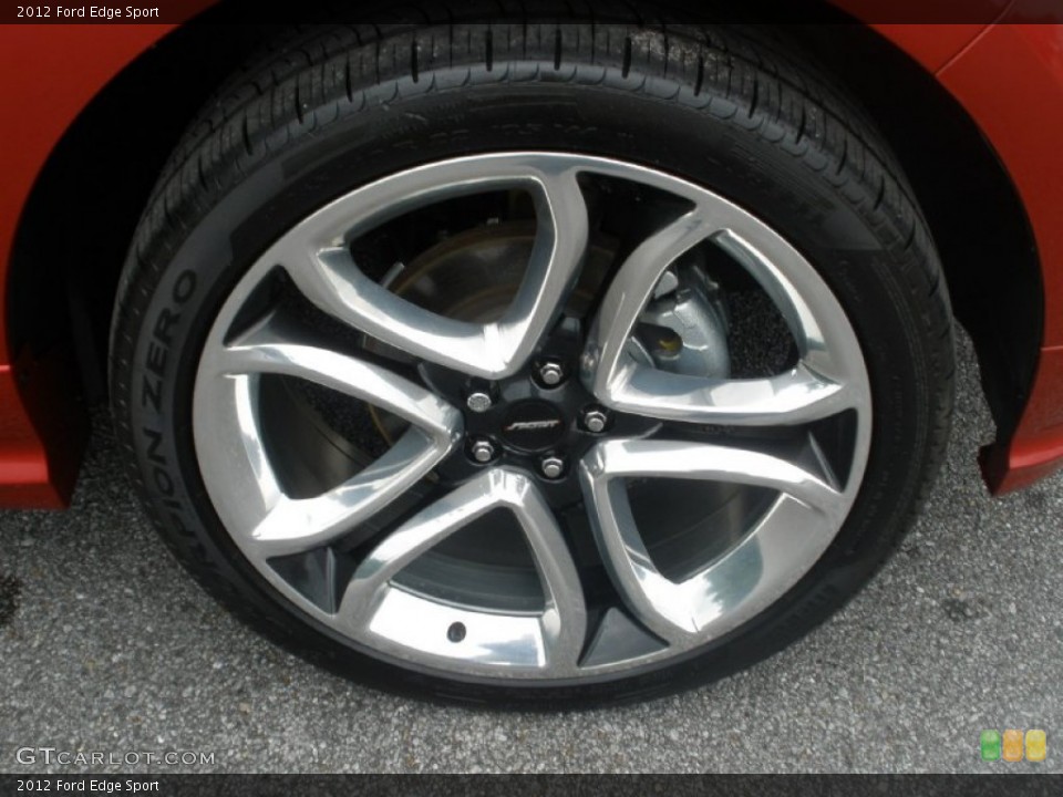 2012 Ford Edge Sport Wheel and Tire Photo #66586933